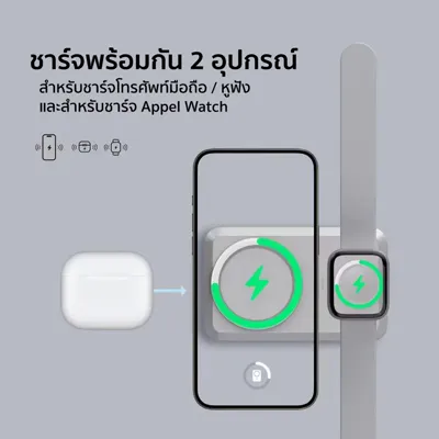 Orsen by Eloop EW31 10000mAh (ชาร์จไร้สายแม่เหล็ก 20W) รูปที่ 4 จาก 6